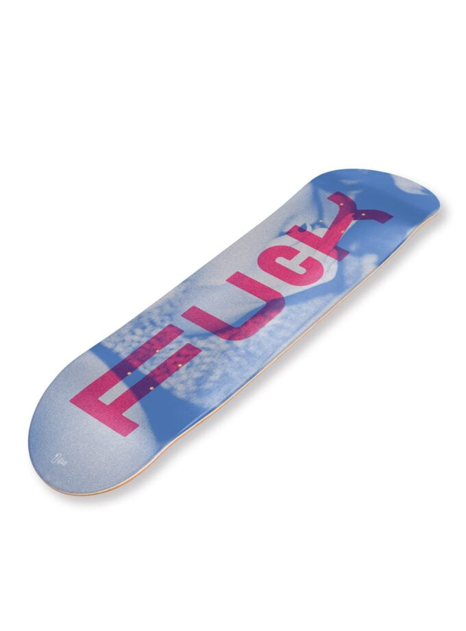 Planche de skateboard / skate art "F**k"